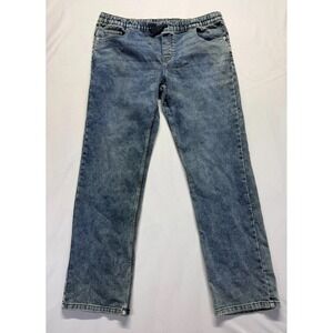 Thereabouts Straight Jeans Boys 2XL (22H) Husky Blue Medium Wash Denim Cotton